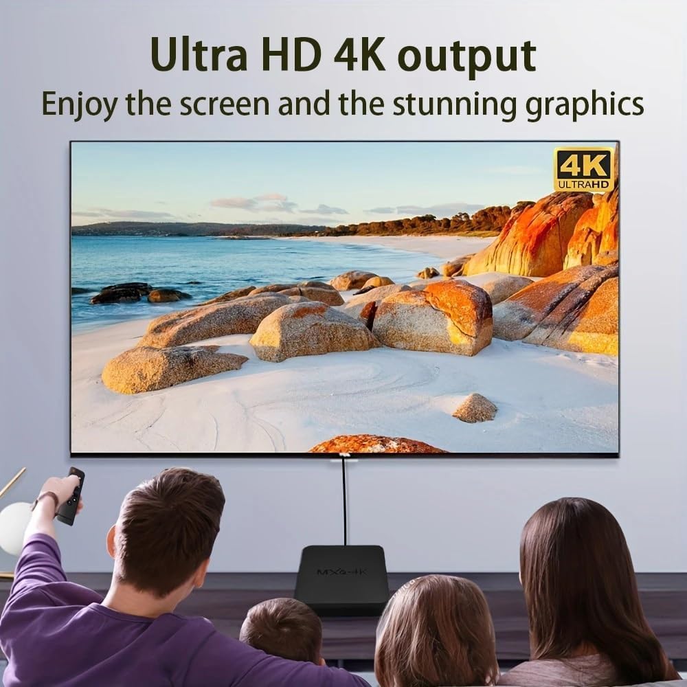 (P-004) MX PRO 4K Ultra HD Wireless ScreenCast Box 16GB WiFi6