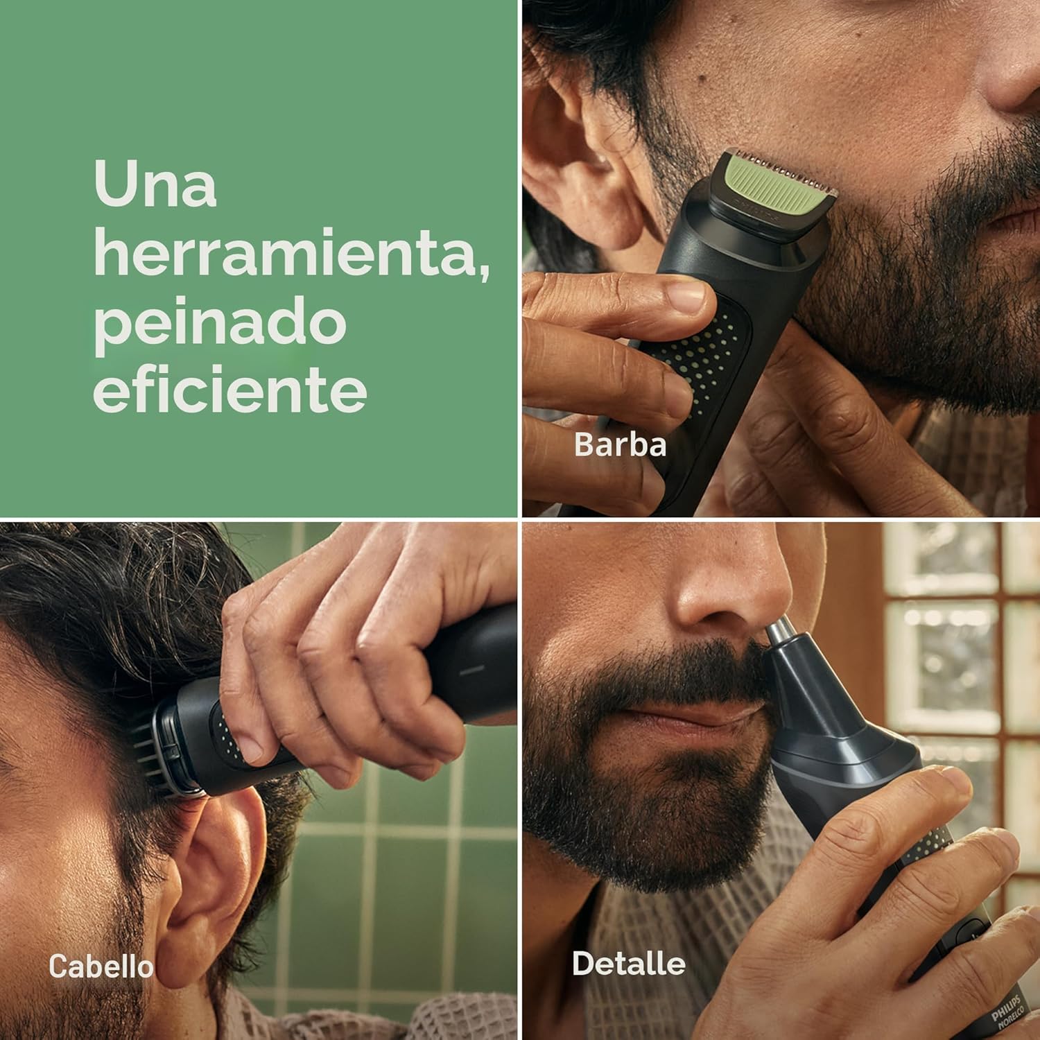 Philips Norelco MG3919/50 - Recortadora de pelo 13 en 1 serie 3000