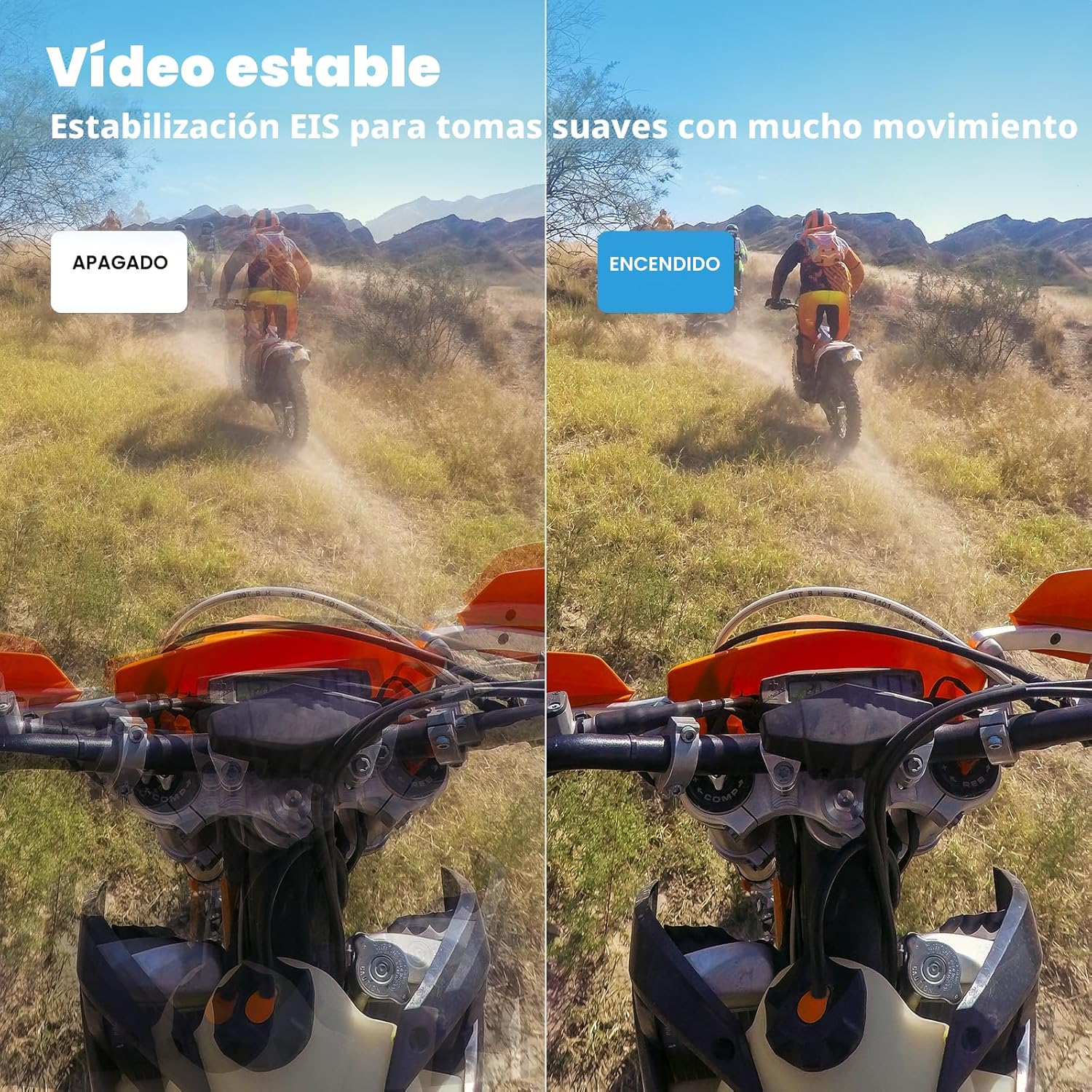 Cámara de acción, Akaso Brave 4K, 20MP con Wifi, sensor Sony Ultra HD